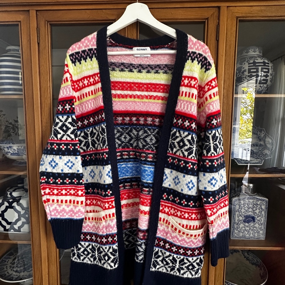 Old Navy Colorful Knit Sweater